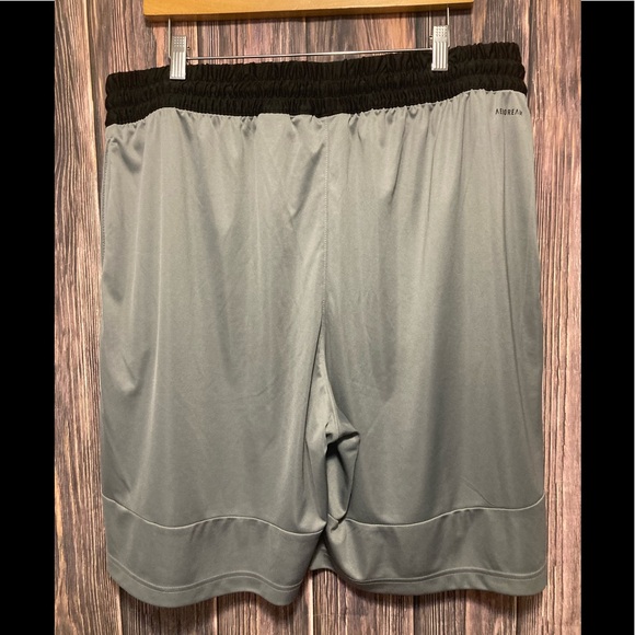 Adidas Aeroready Polyester Athletic Basketball Shorts - Mens Size 2XL - Picture 2 of 7